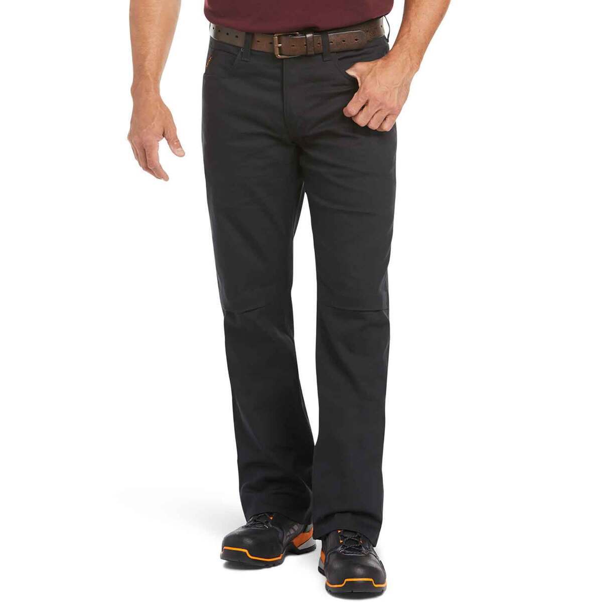 Ariat Men's Rebar M4 DuraStretch Canvas Low Rise Boot Cut Work Pants