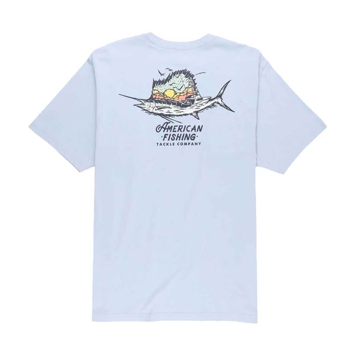 AFTCO Men's Sailfishing Short Sleeve Casual Shirt