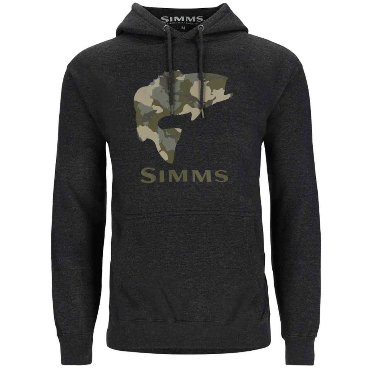 Simms Men's Bass Fill Fishing Hoodie