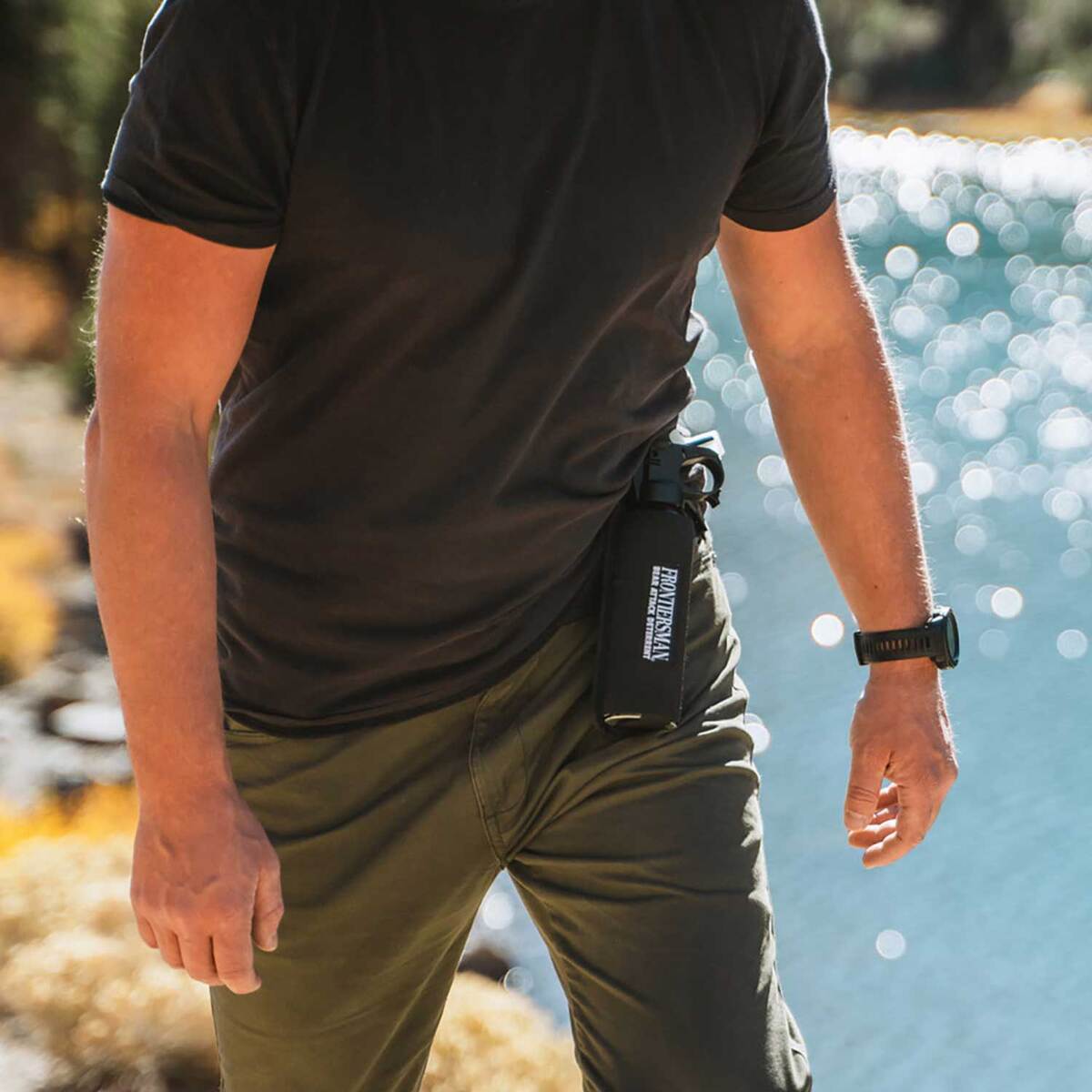 SABRE Frontiersman Max Bear and Mountain Lion Spray with Belt Holster - 7.9oz 7 SABRE Frontiersman Max Bear and Mountain Lion Spray with Belt Holster - 7.9oz