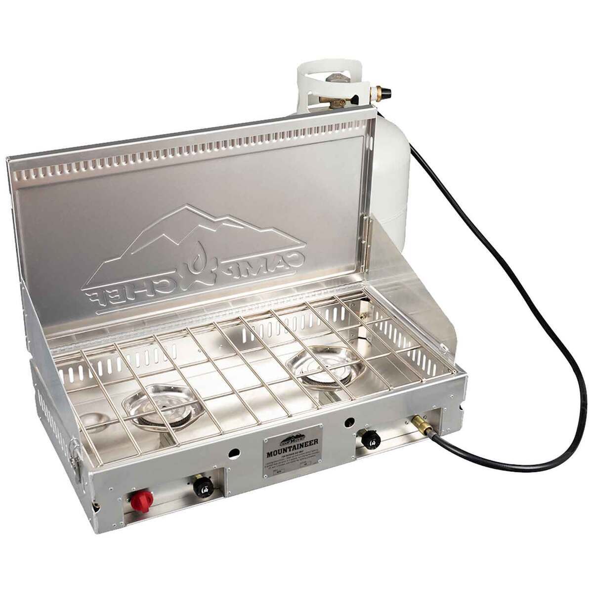 Camp Chef Mountaineer 2 Burner Stove - Gray