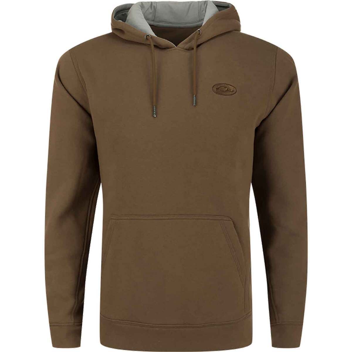 Drake Waterfowl Men's Black Three End Hunting Hoodie