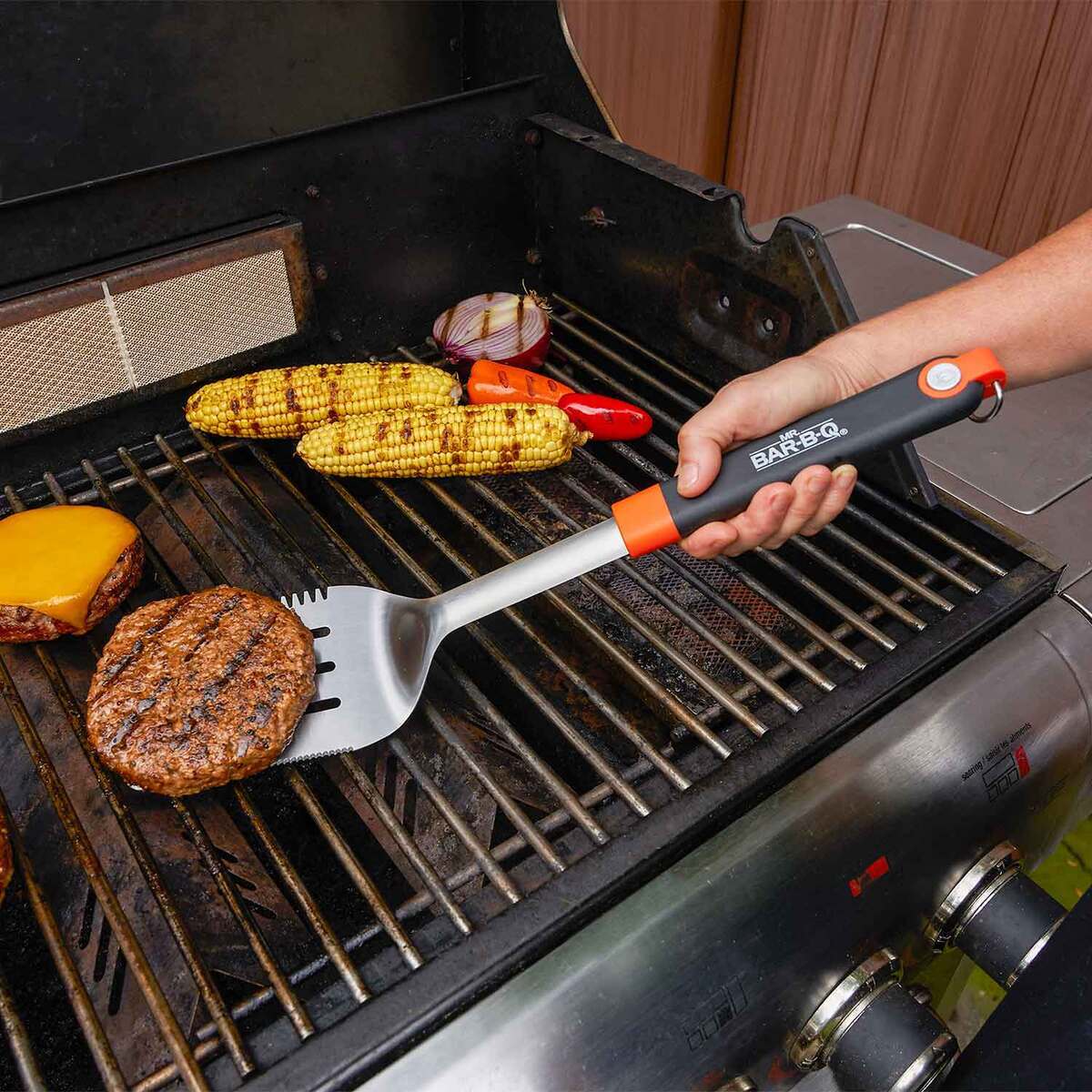 Mr. Bar-B-Q Deluxe Stainless Steel Spatula 5 Mr. Bar-B-Q Deluxe Stainless Steel Spatula