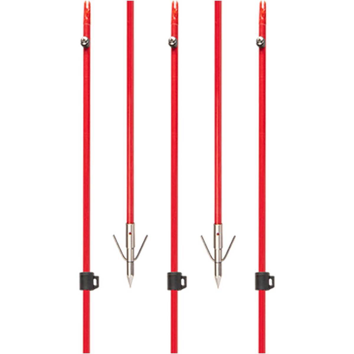 Cajun Fiberglass Bowfishing Arrow With Piranha XT Point