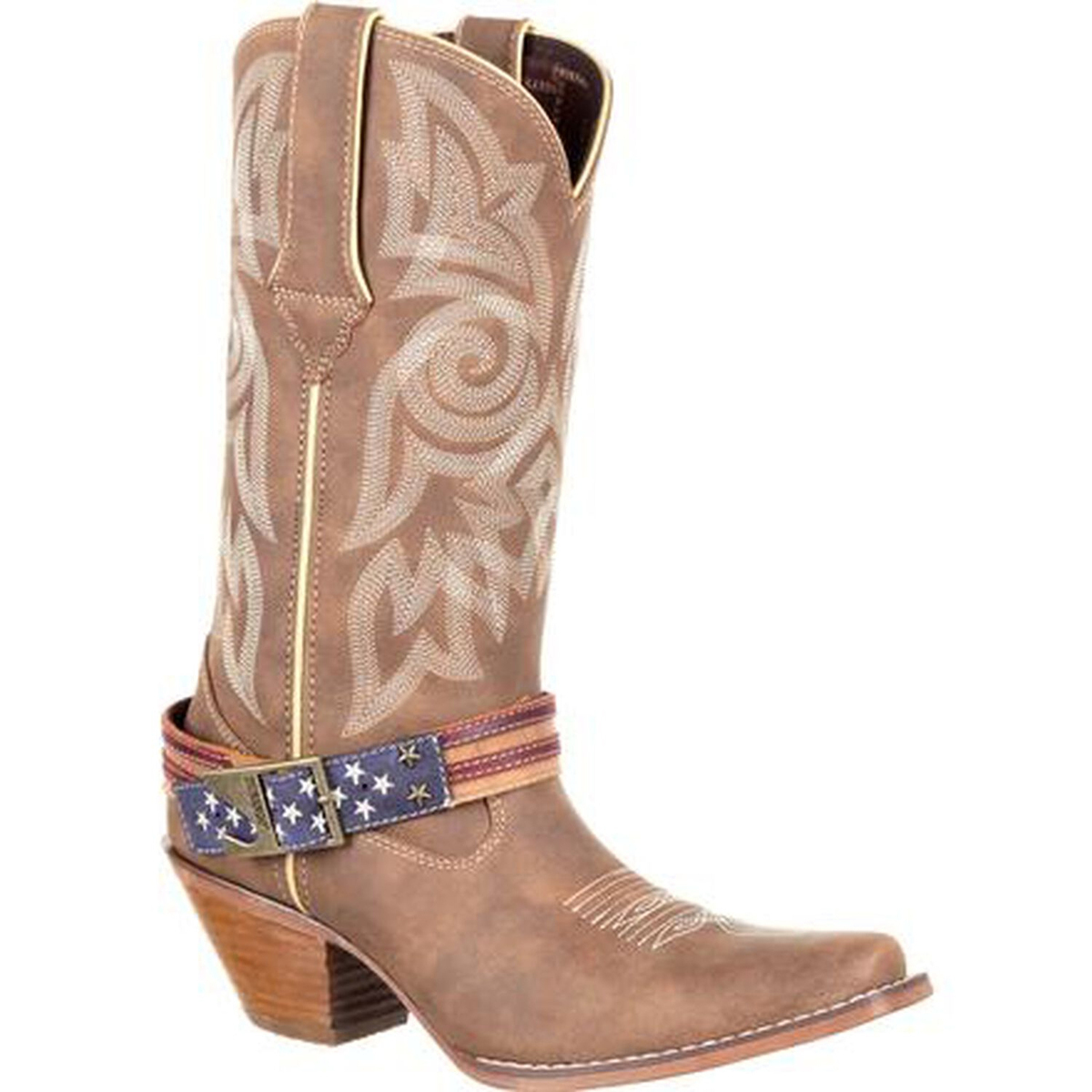 Durango Women's Crush Flag Accessory 12in Western Boots