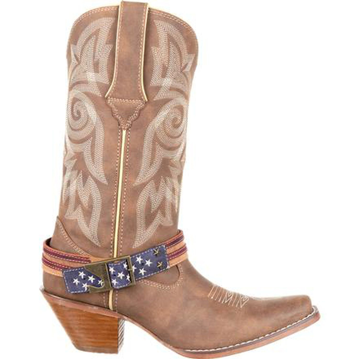 Durango Women's Crush Flag Accessory 12in Western Boots 5 Durango Women's Crush Flag Accessory 12in Western Boots