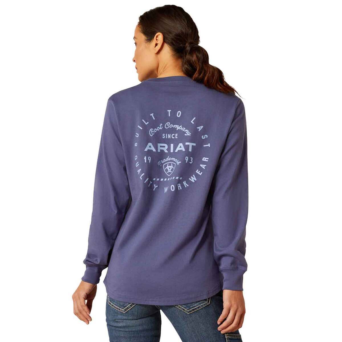 Ariat Women's Rebar Cotton Strong Quilted Long Sleeve Work Shirt