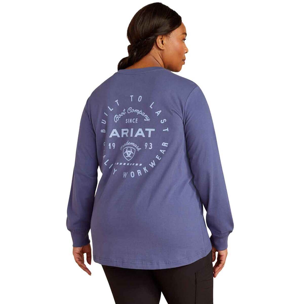 Ariat Women's Rebar Cotton Strong Quilted Long Sleeve Work Shirt 3 Ariat Women's Rebar Cotton Strong Quilted Long Sleeve Work Shirt