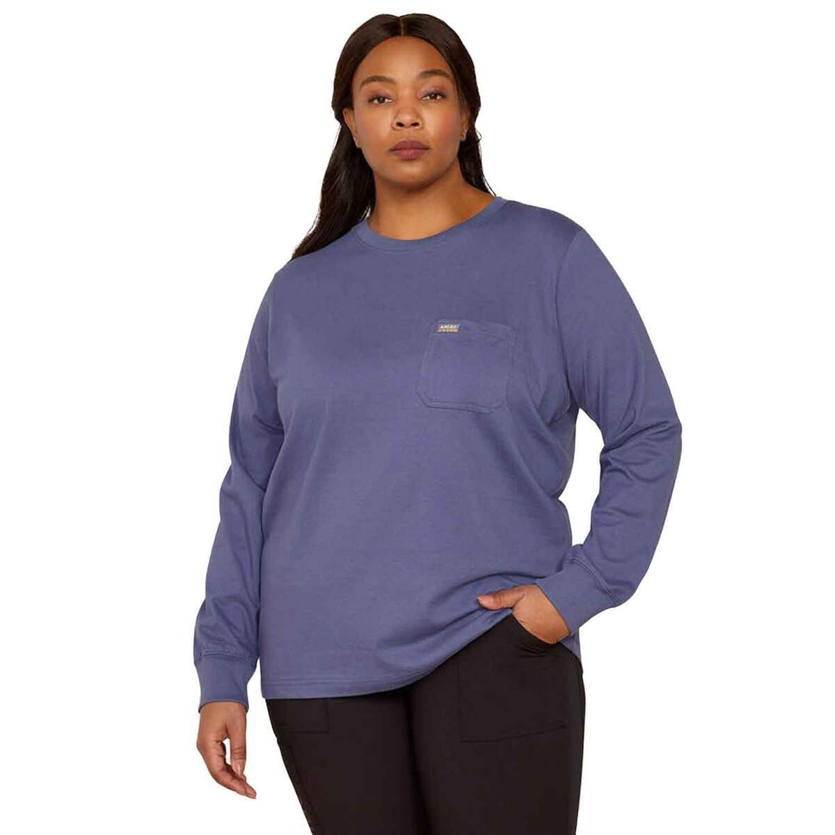 Ariat Women's Rebar Cotton Strong Quilted Long Sleeve Work Shirt 4 Ariat Women's Rebar Cotton Strong Quilted Long Sleeve Work Shirt