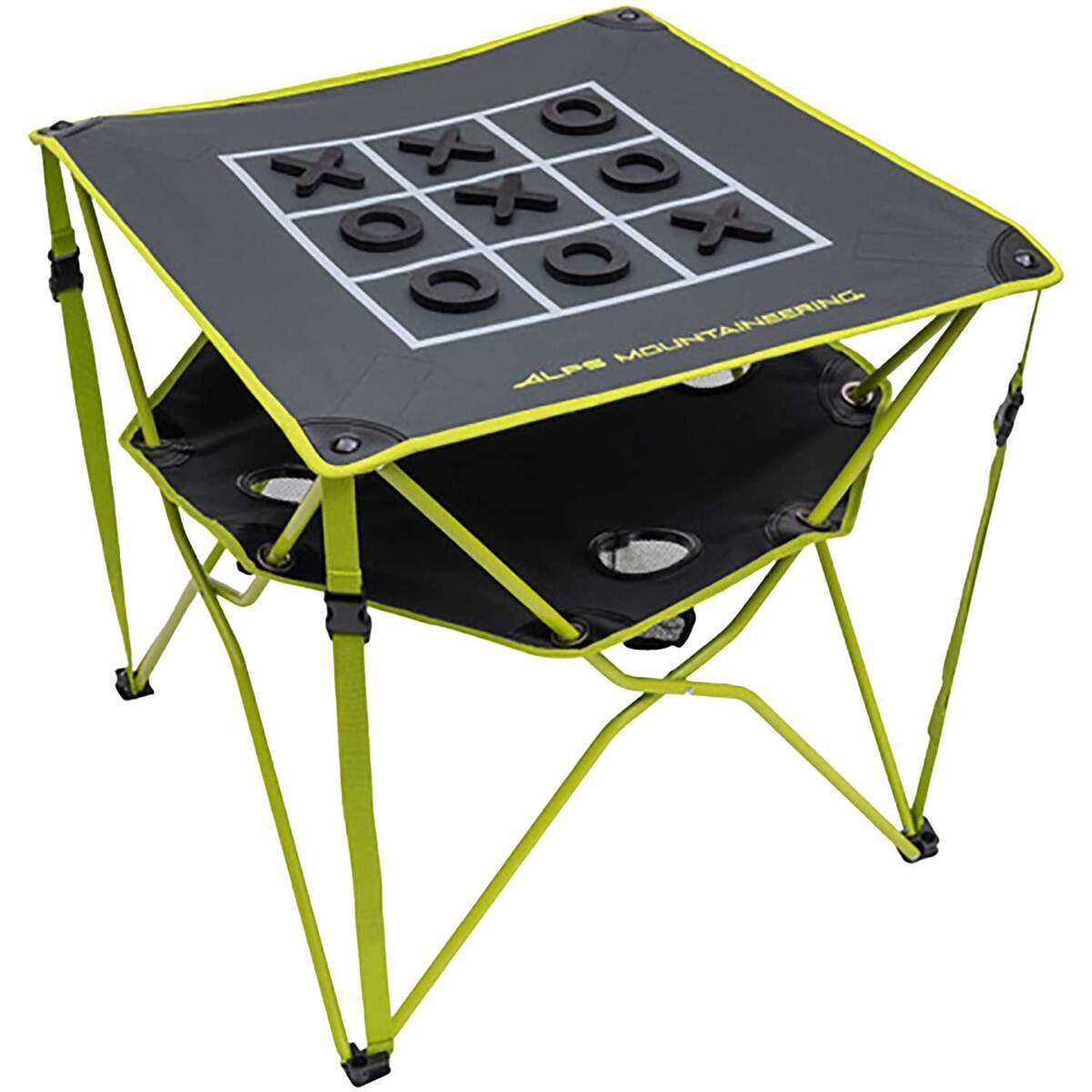 Alps Mountaineering Eclipse Tic-Tac-Toe Folding Table - Charcoal/Green 5 Alps Mountaineering Eclipse Tic-Tac-Toe Folding Table - Charcoal/Green