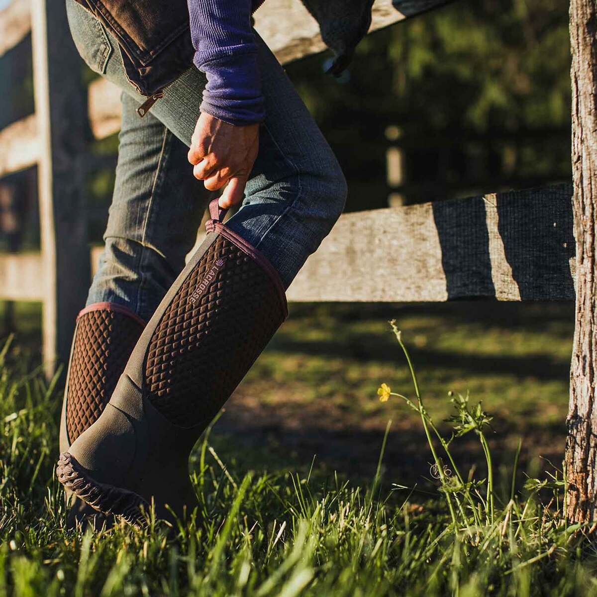 LaCrosse Women's Alpha Lite 14in Rubber Work Boots 7 LaCrosse Women's Alpha Lite 14in Rubber Work Boots