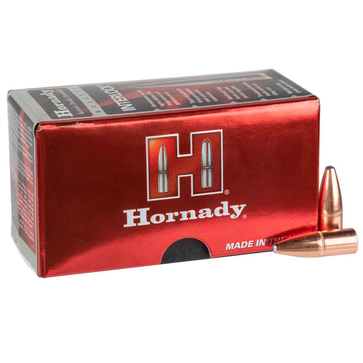 Hornady 375 Cal Interlock SP-RP 270gr Reloading Bullets - 50 Count