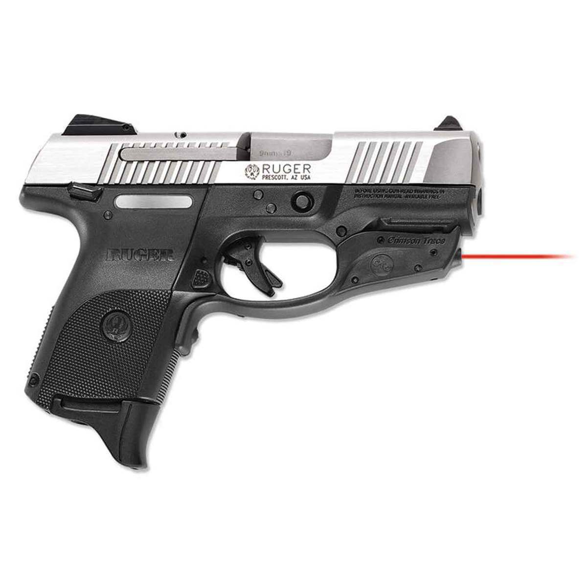 Crimson Trace LG-449 Laserguard Ruger SR9C/SR40C Laser Sight - Red