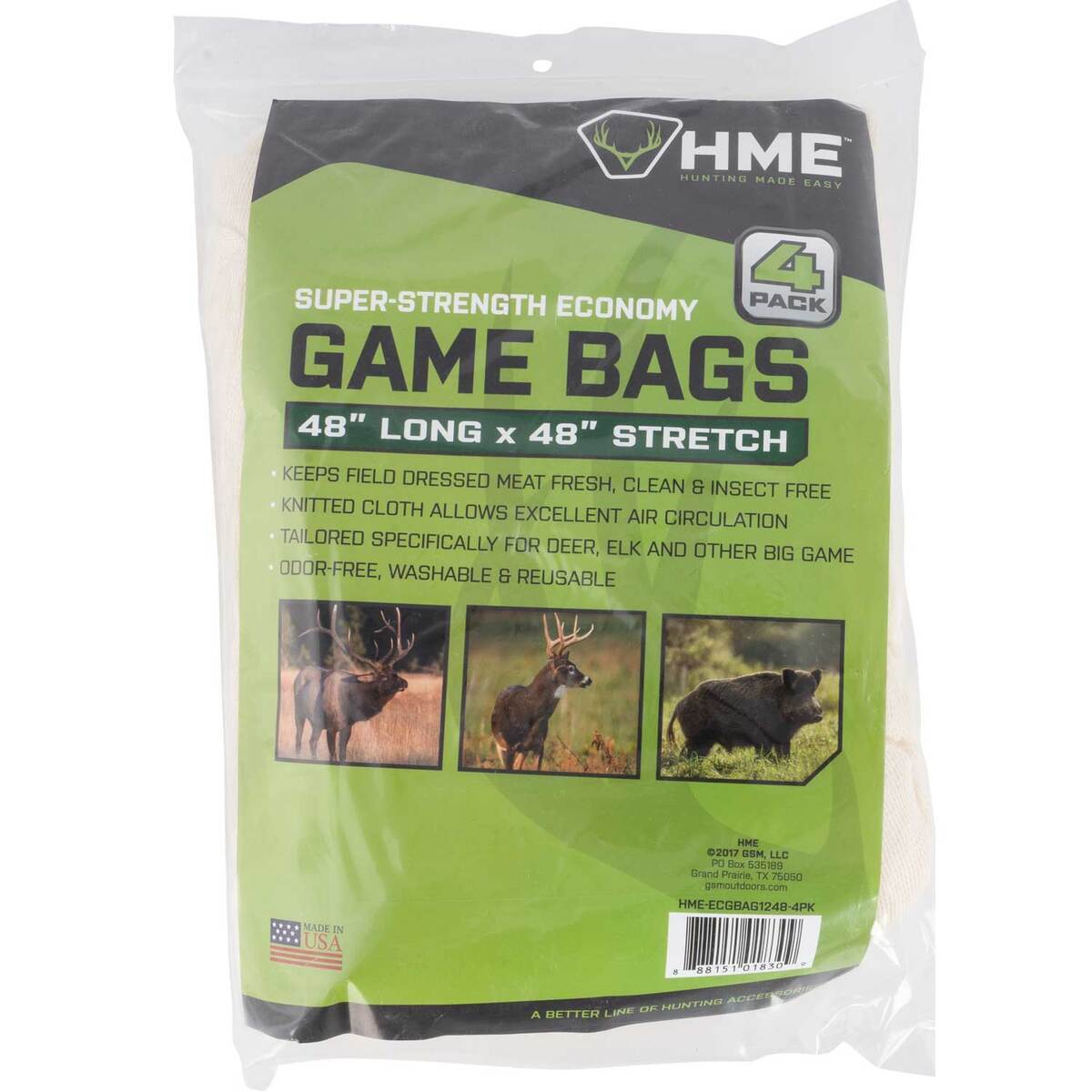 HME Econ Game Bag - 4 Pack