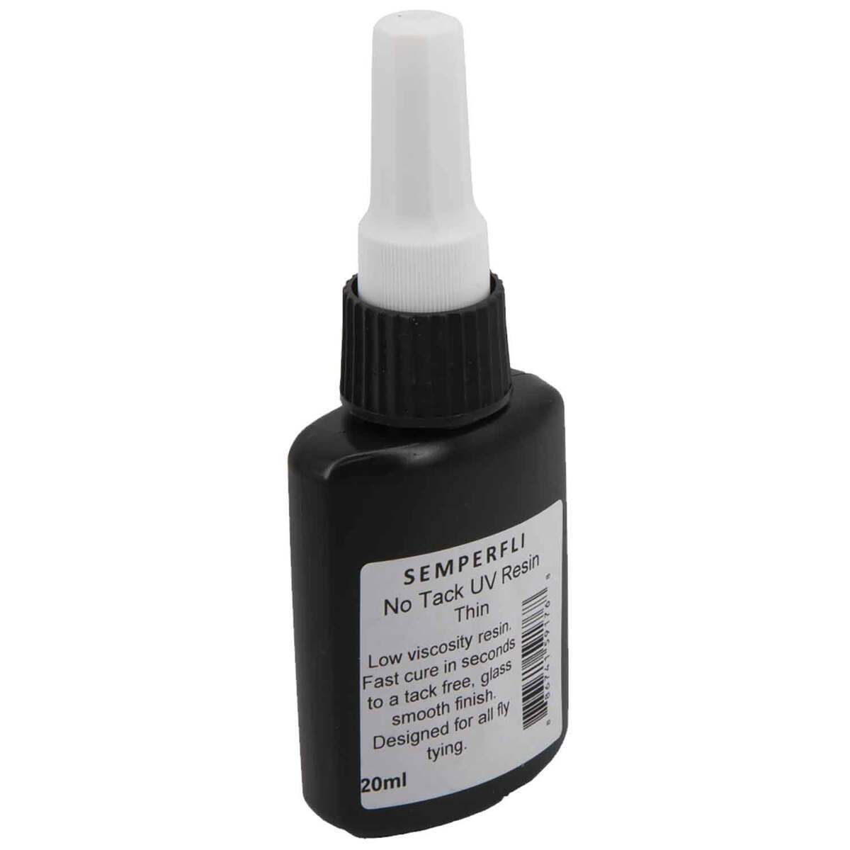 Semperfli No Tack UV Thin and Fast Resin - Clear, 20ml, 1 Pack