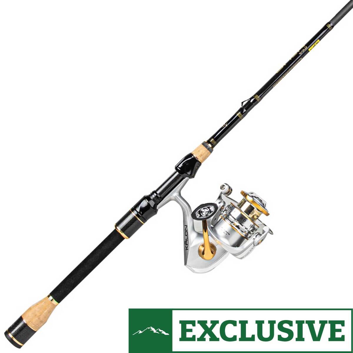 13 Fishing Omen Gold/Kalon C Spinning Rod and Reel Combo