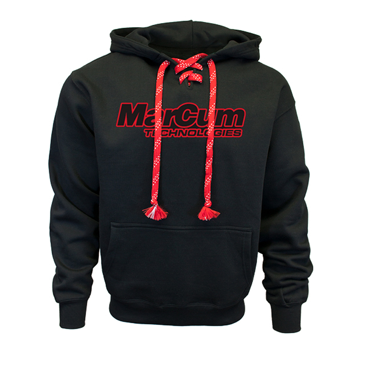 MarCum Men's Laced Ice Fishing Hoodie - Black - M