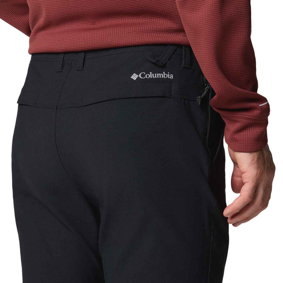 Columbia Men's Black Mesa II Woven Hiking Pants 4 Columbia Men's Black Mesa II Woven Hiking Pants