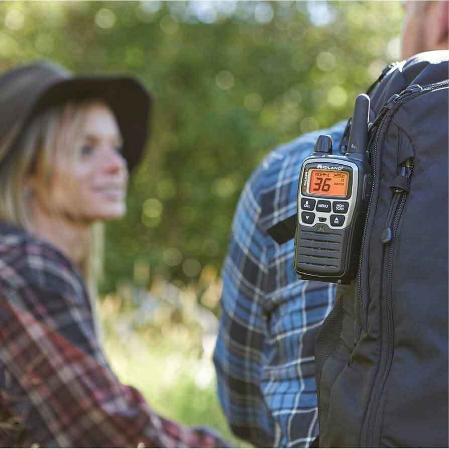 Midland X-Talker T71VP3 - 38 Mile Range 36 Channels 121 Privacy Codes Two-Way Radios - Set of 2 3 Midland X-Talker T71VP3 - 38 Mile Range 36 Channels 121 Privacy Codes Two-Way Radios - Set of 2