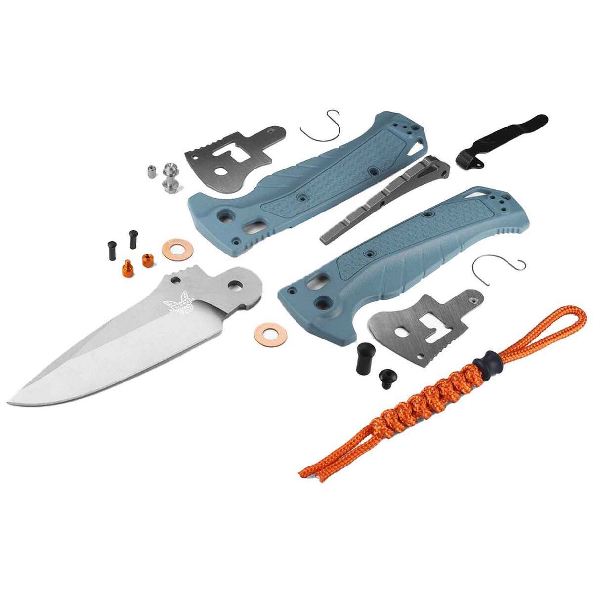 Benchmade Adira 3.88 inch Folding Knife - Depth Blue 5 Benchmade Adira 3.88 inch Folding Knife - Depth Blue