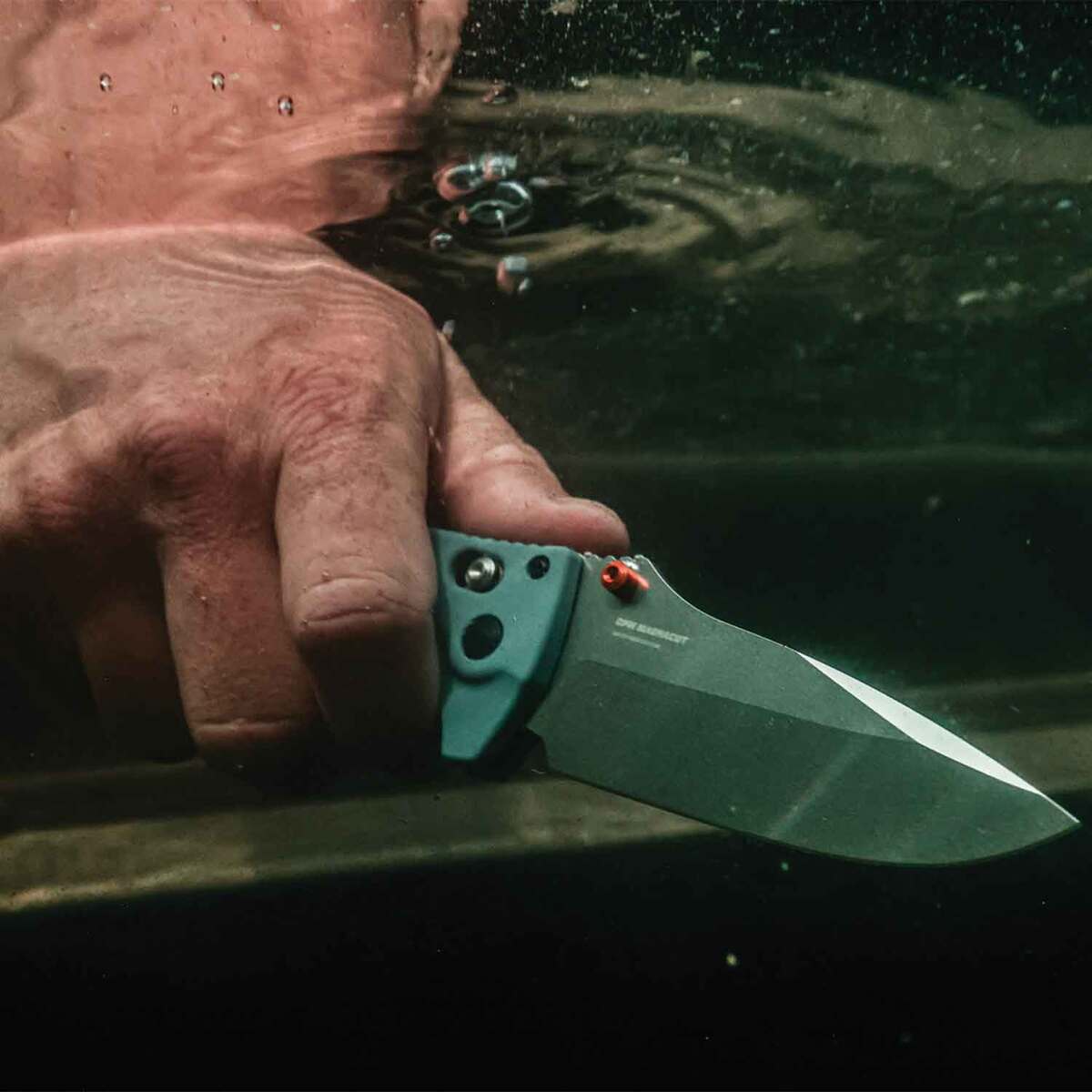 Benchmade Adira 3.88 inch Folding Knife - Depth Blue 6 Benchmade Adira 3.88 inch Folding Knife - Depth Blue