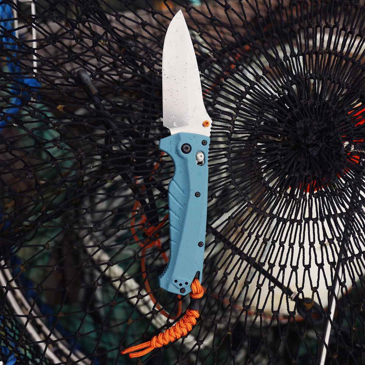 Benchmade Adira 3.88 inch Folding Knife - Depth Blue 7 Benchmade Adira 3.88 inch Folding Knife - Depth Blue