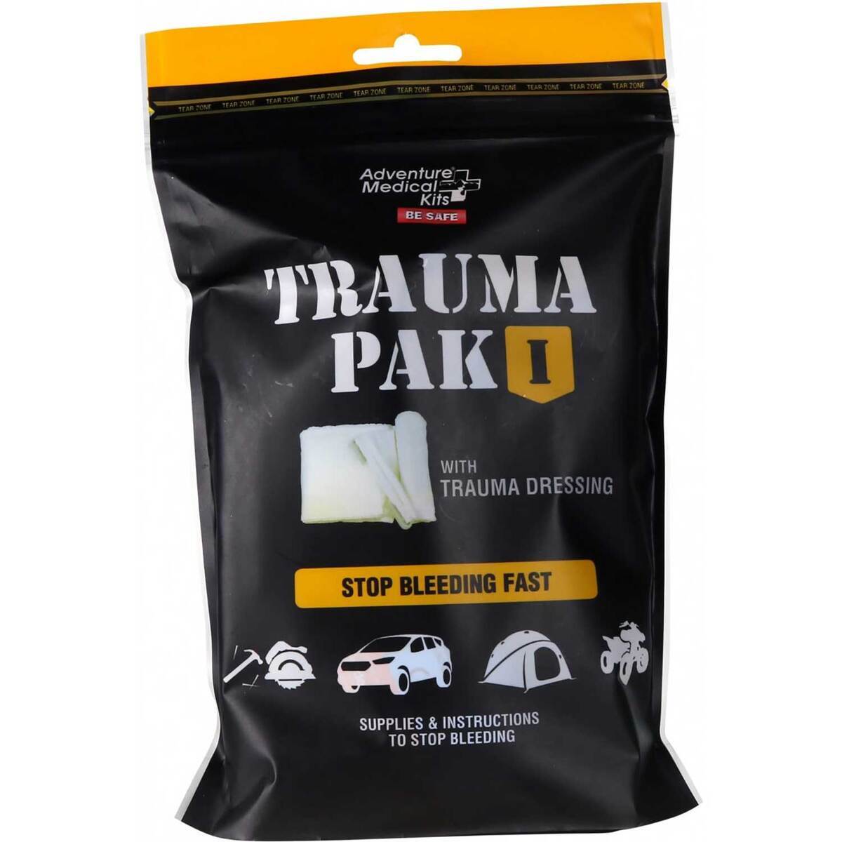Adventure Medical Kits Trauma Pak 1 First Aid Kit - 9 Pieces