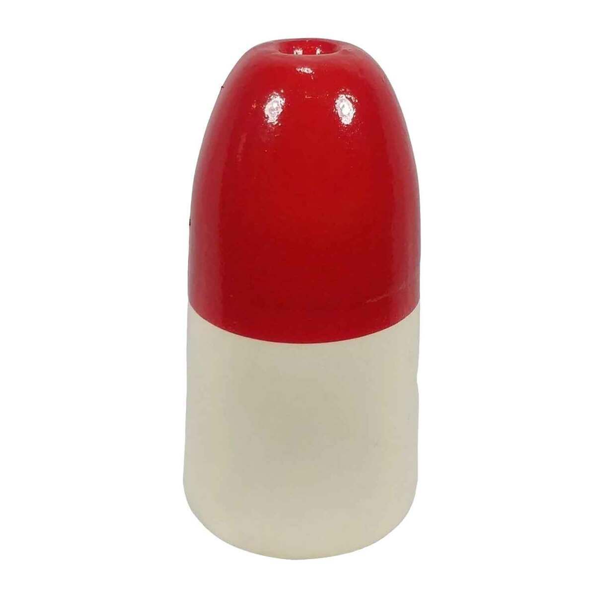 Willapa Marine PVC Foam Buoy Float - Red/White, 6in x 14in