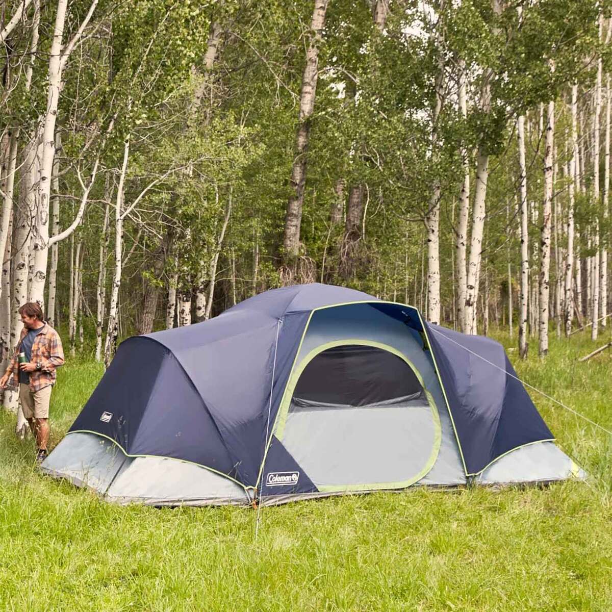 Coleman Skydome XL 8-Person Camping Tent - Blue Night 3 Coleman Skydome XL 8-Person Camping Tent - Blue Night