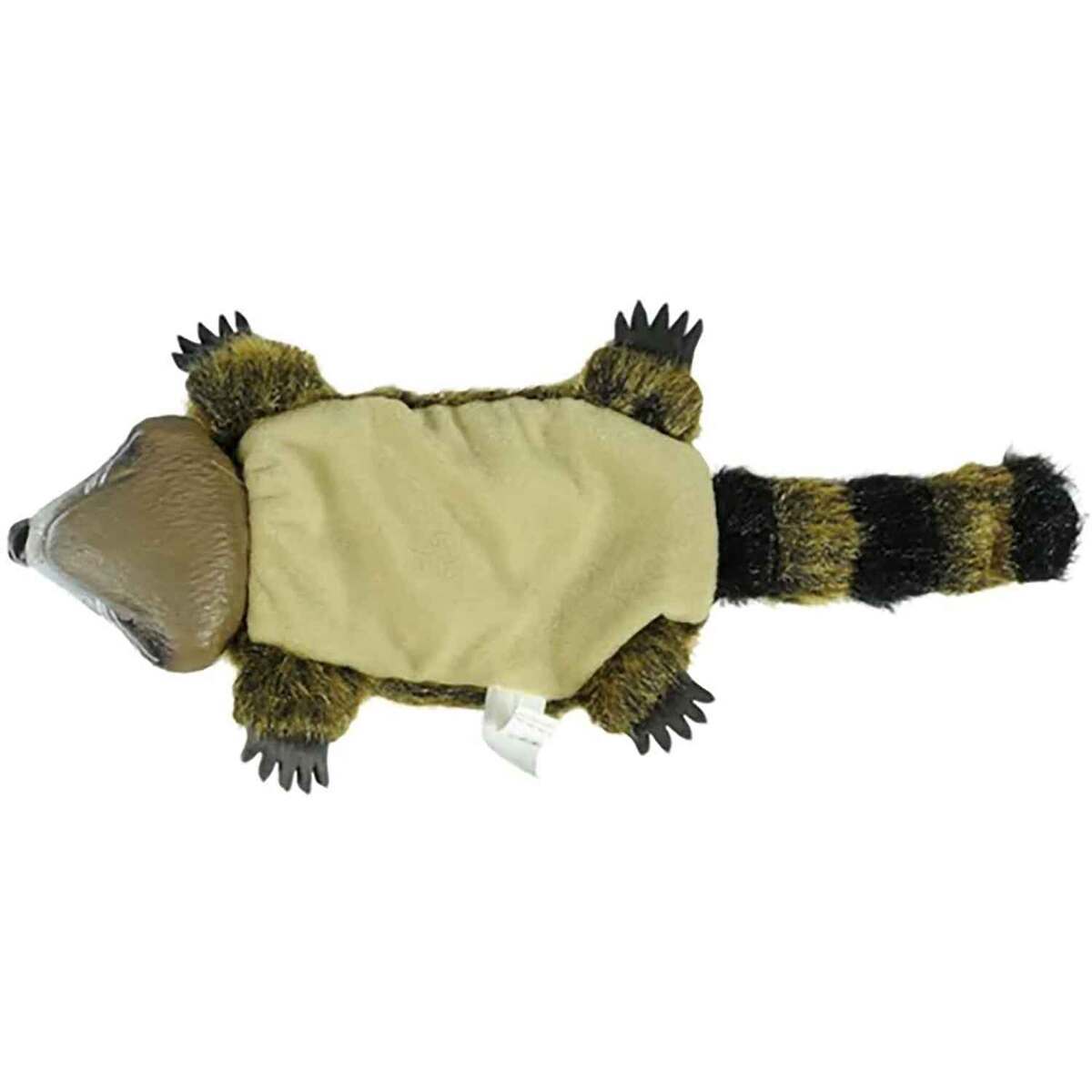 Hyper Pet Real Skinz Raccoon Dog Toy 4 Hyper Pet Real Skinz Raccoon Dog Toy