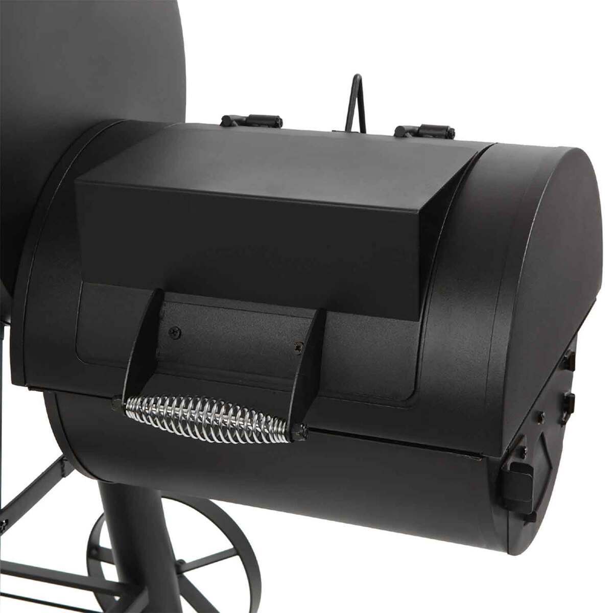 Char-Griller Competition Pro Offset Smoker Charcoal Grill - Black 4 Char-Griller Competition Pro Offset Smoker Charcoal Grill - Black