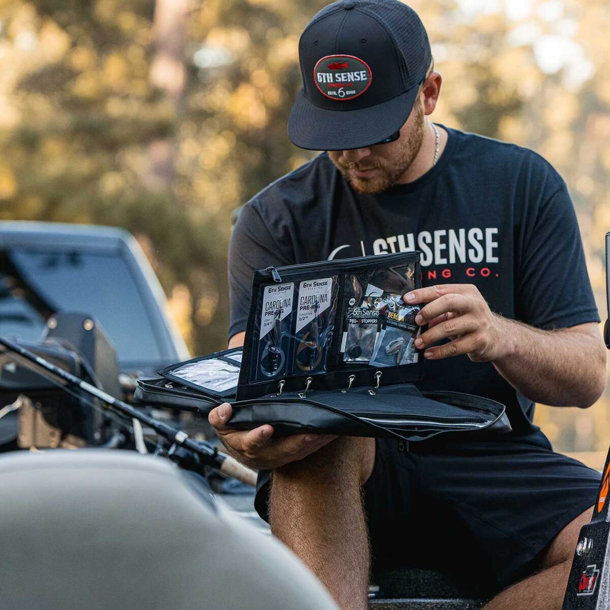 6th Sense Fishing Lure Terminal Binder - Black 7 6th Sense Fishing Lure Terminal Binder - Black