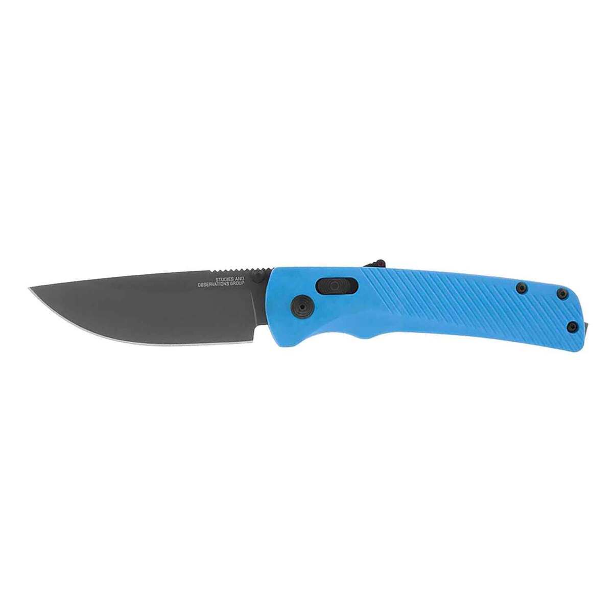 SOG Flash AT 3.45in Folding Knife - Civic Cyan