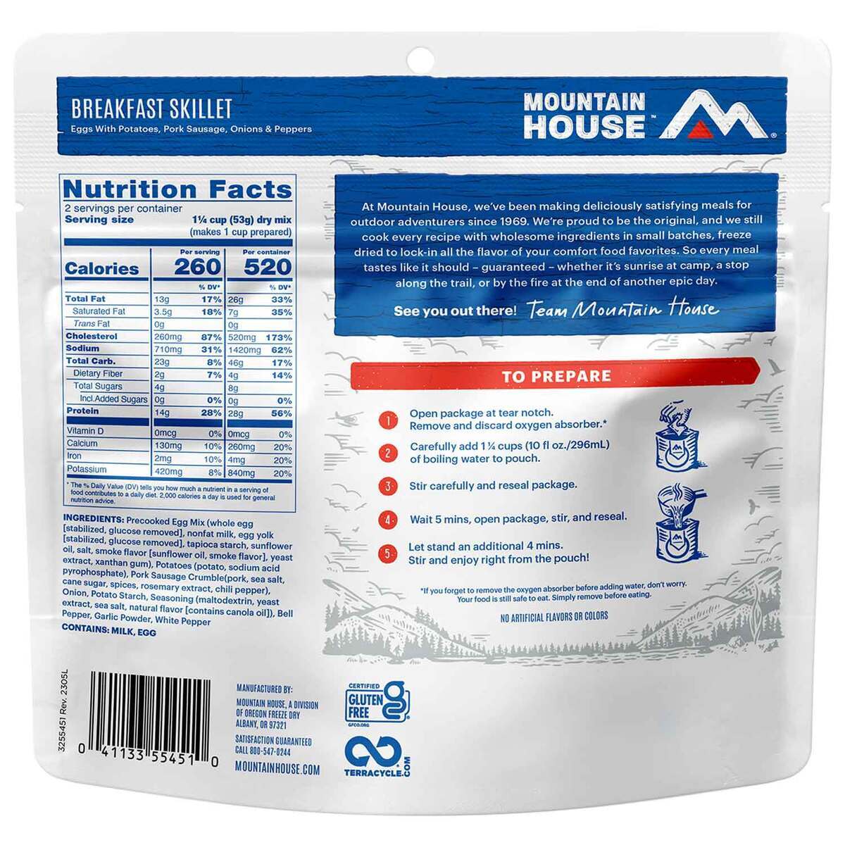 Mountain House Breakfast Skillet - 2 Servings