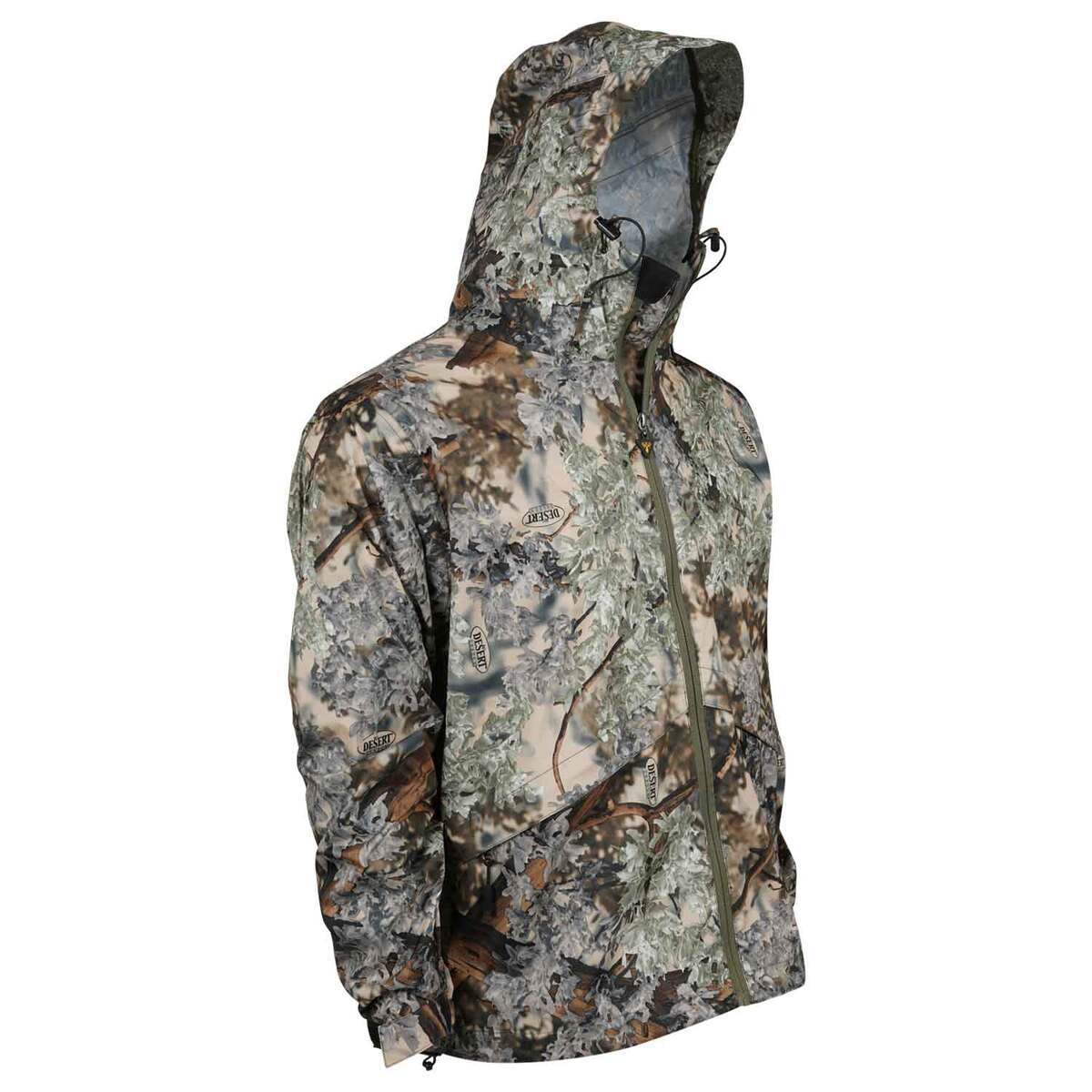 Kings Camo Men's Desert Shadow Climatex II Hunting Rain Jacket 4 Kings Camo Men's Desert Shadow Climatex II Hunting Rain Jacket