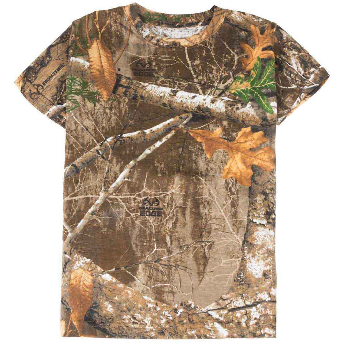 Rustic Ridge Youth Realtree Edge Short Sleeve Hunting Shirt