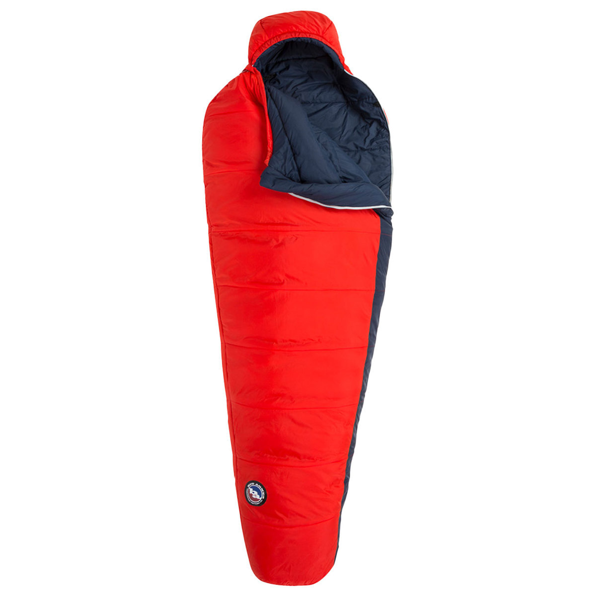 Big Agnes Buell 30F Degree Regular Mummy Sleeping Bag - Red/Navy