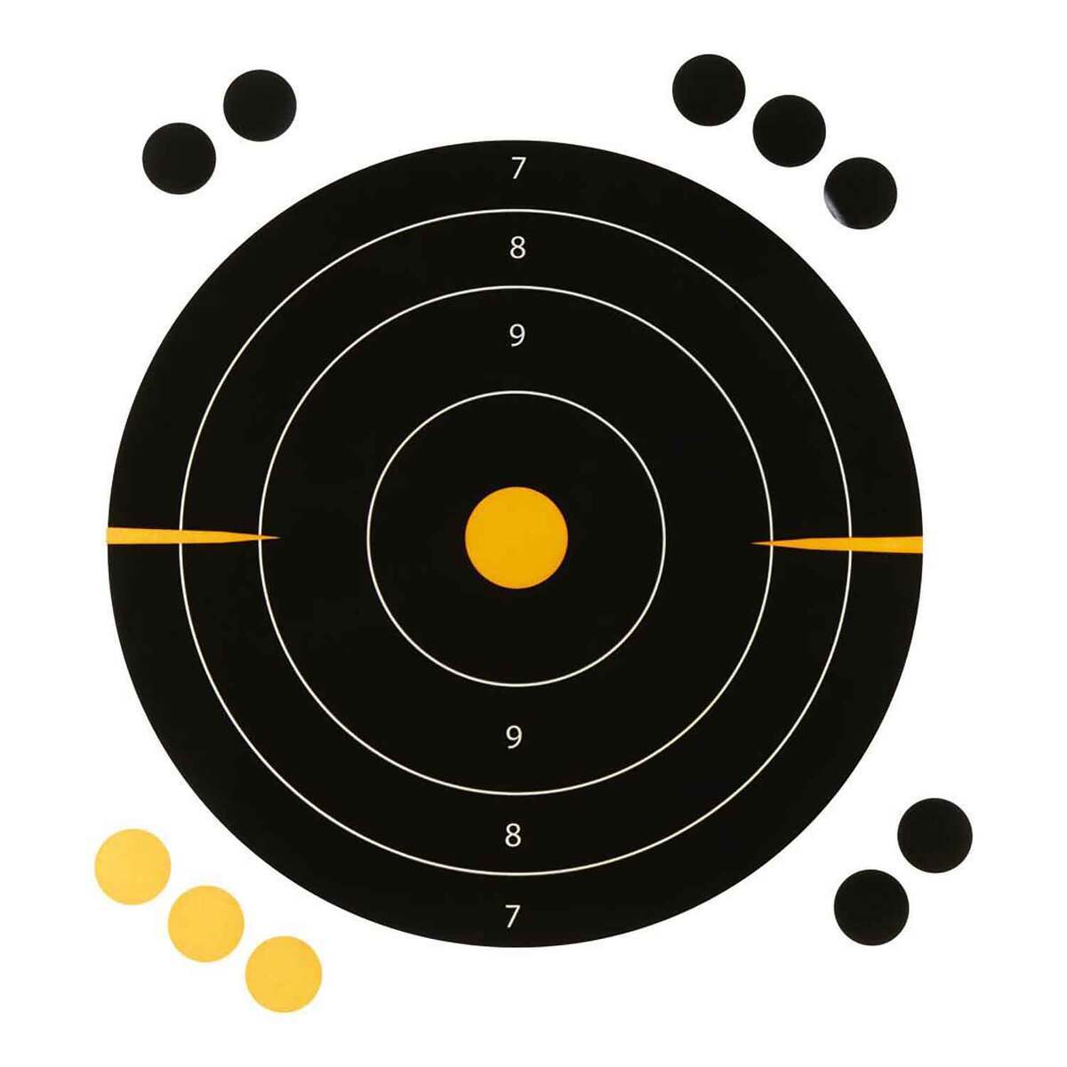 Allen EZ-Aim Splash Bullseye Adhesive Paper Target - 30 Pack 3 Allen EZ-Aim Splash Bullseye Adhesive Paper Target - 30 Pack