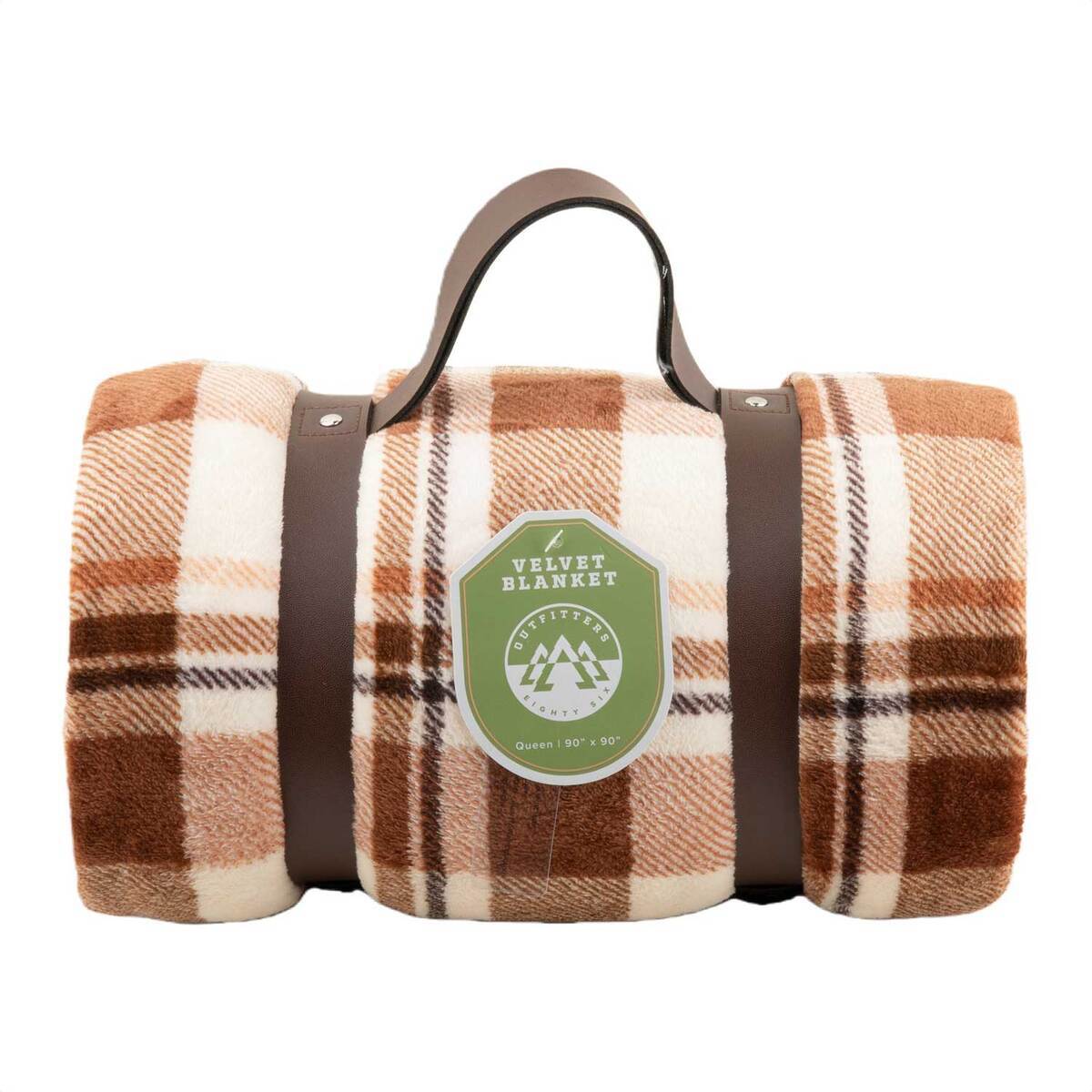 Outfitters Eighty Six Holiday Blanket - 90in x 90in - Assorted