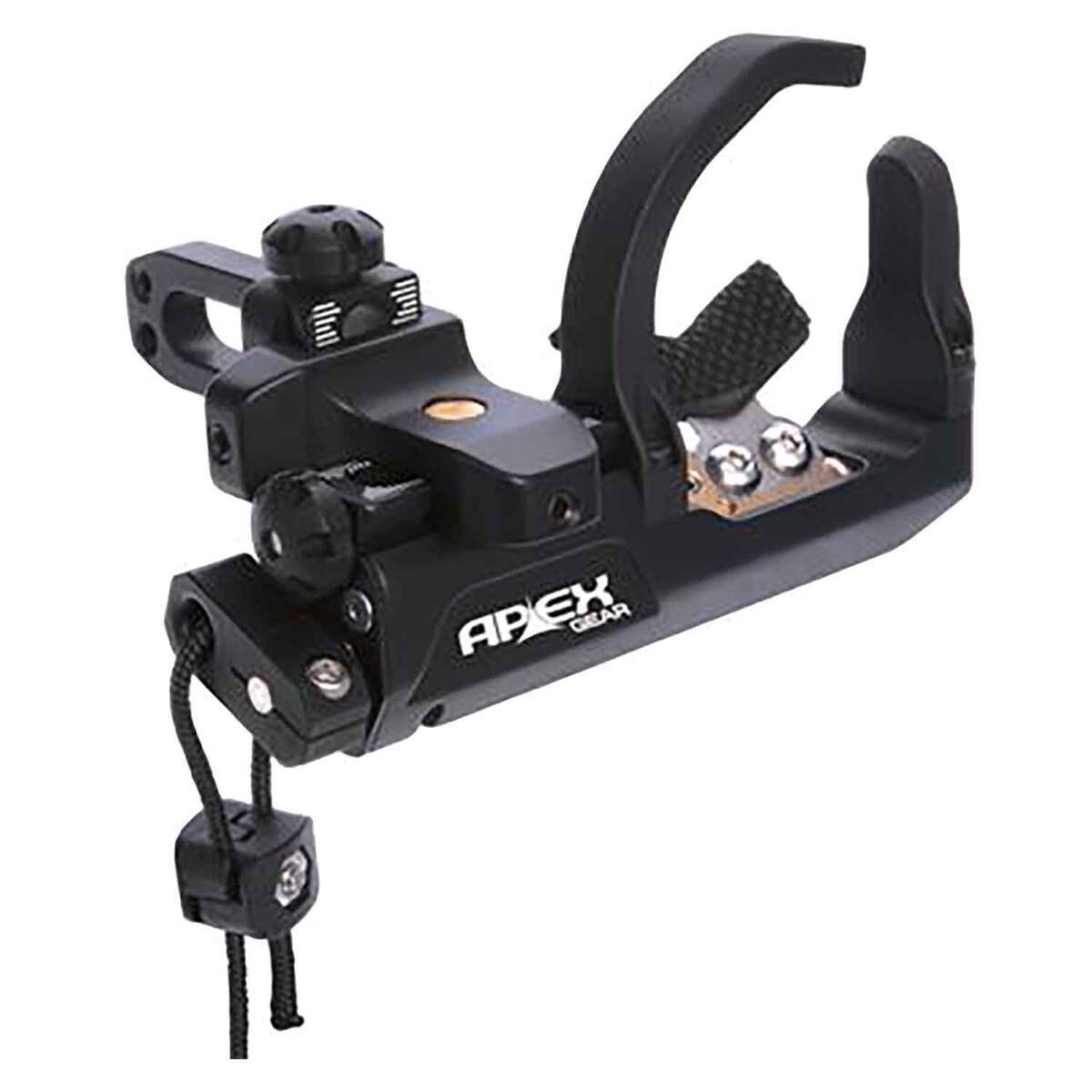 TruGlo Overtaker Limb Driven Archery Rest - Black - Right Hand