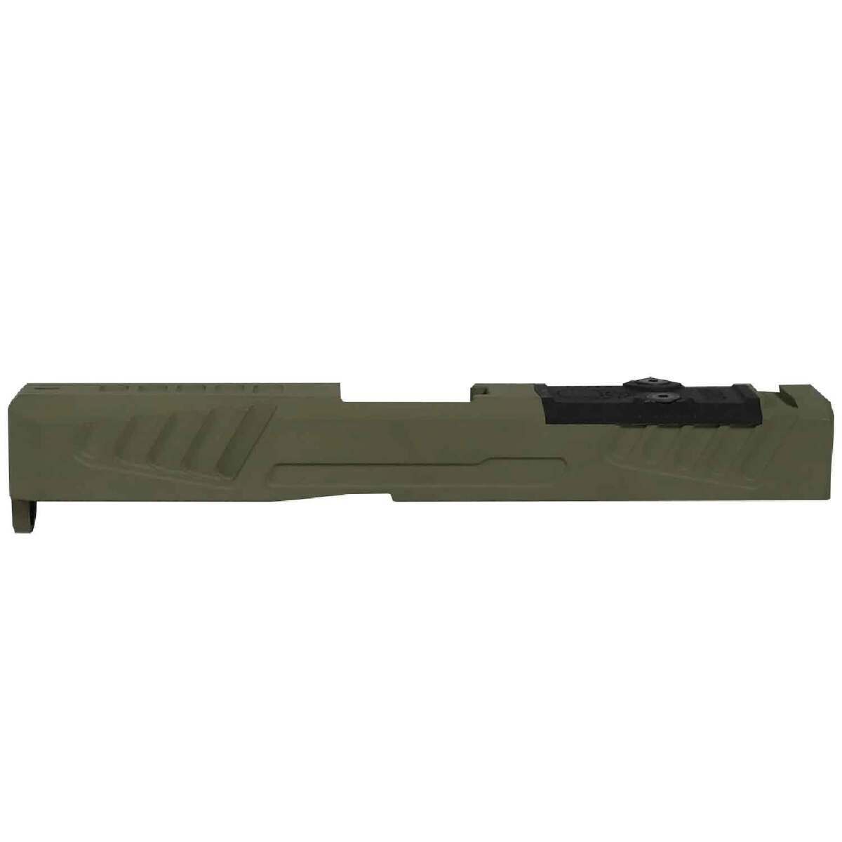 Grey Ghost Precision GGP-19 Stripped Version 5 Glock 19 Gen 3 Slide - Magpul OD Green Cerakote