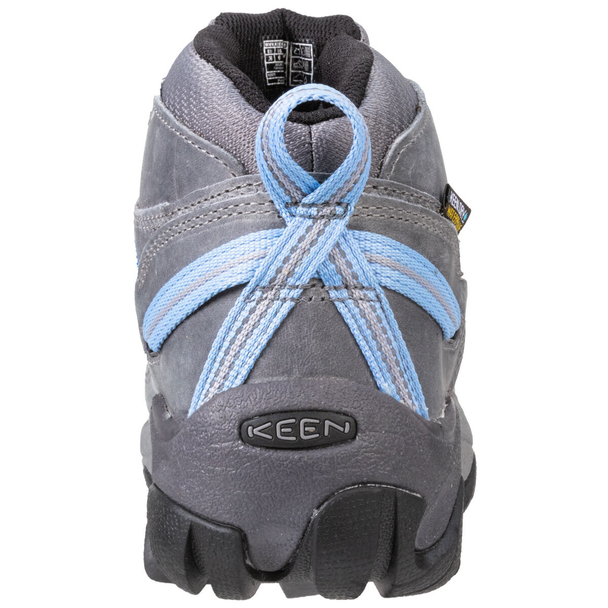 KEEN Women's Targhee II Waterproof Mid Hiking Boots - Steel - Size 7 7 KEEN Women's Targhee II Waterproof Mid Hiking Boots - Steel - Size 7