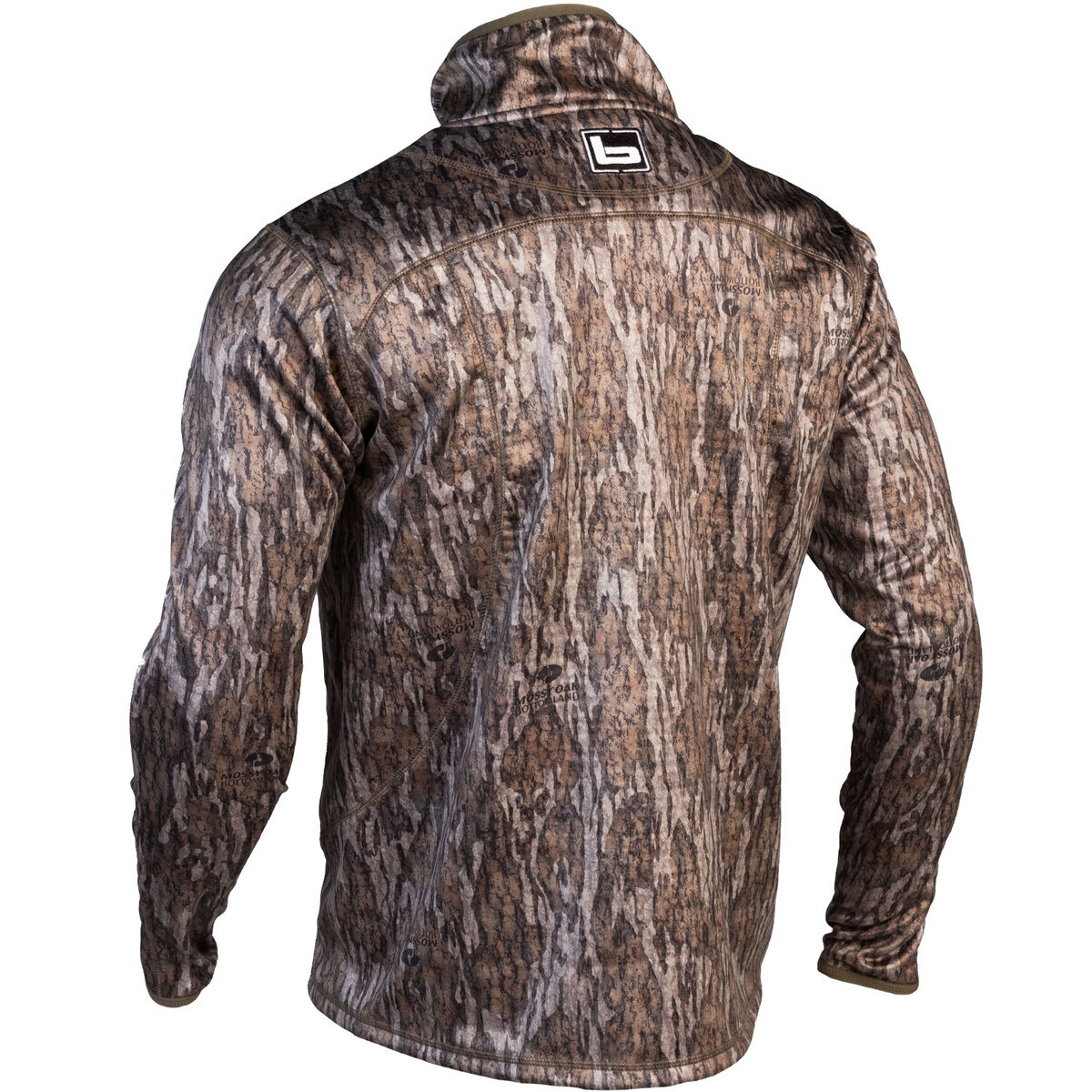 Banded Men's Mossy Oak Bottomland Mid-Layer Fleece Hunting Jacket - XXL