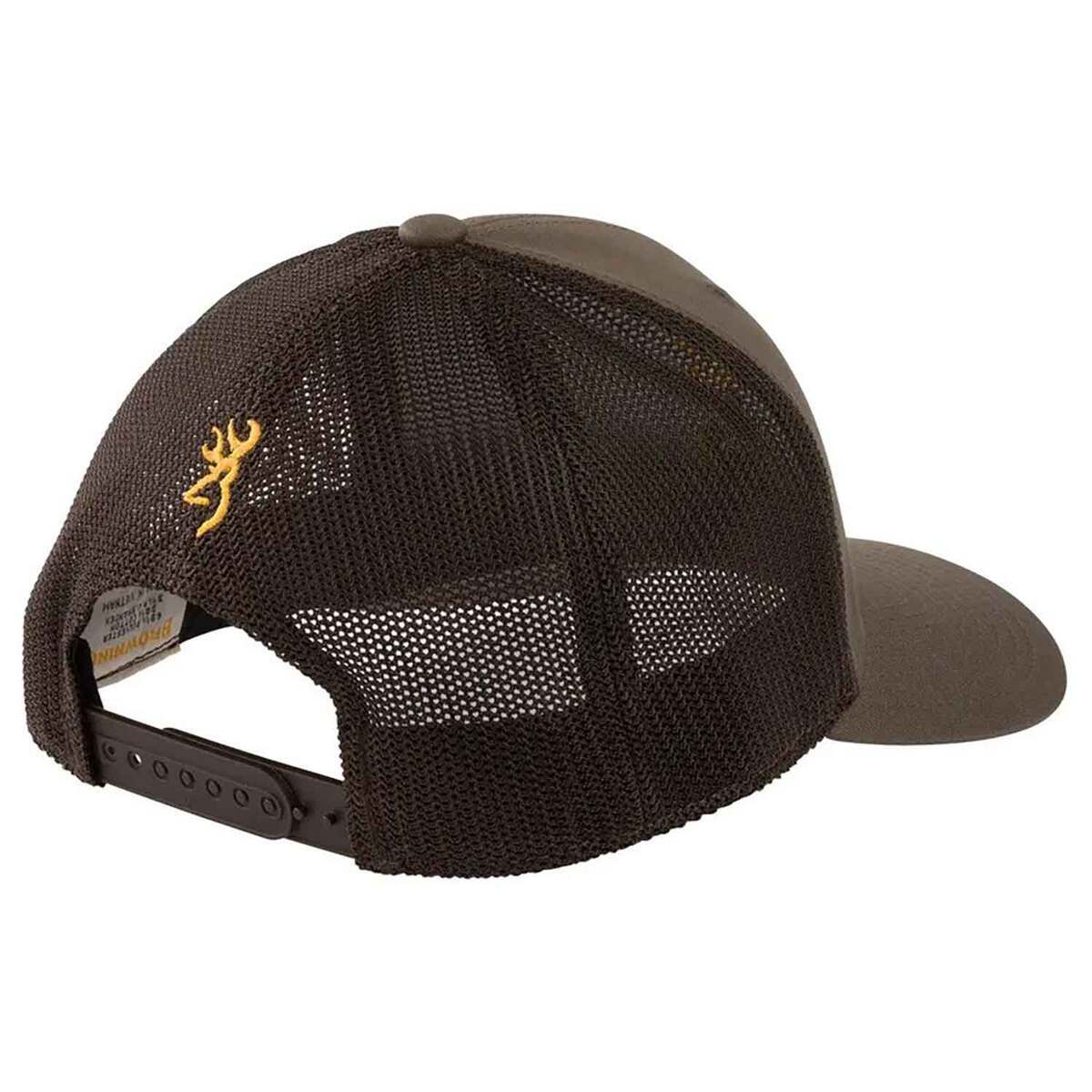 Browning Pahvant Pro Trucker Adjustable Hat - Major Brown - One Size Fits Most