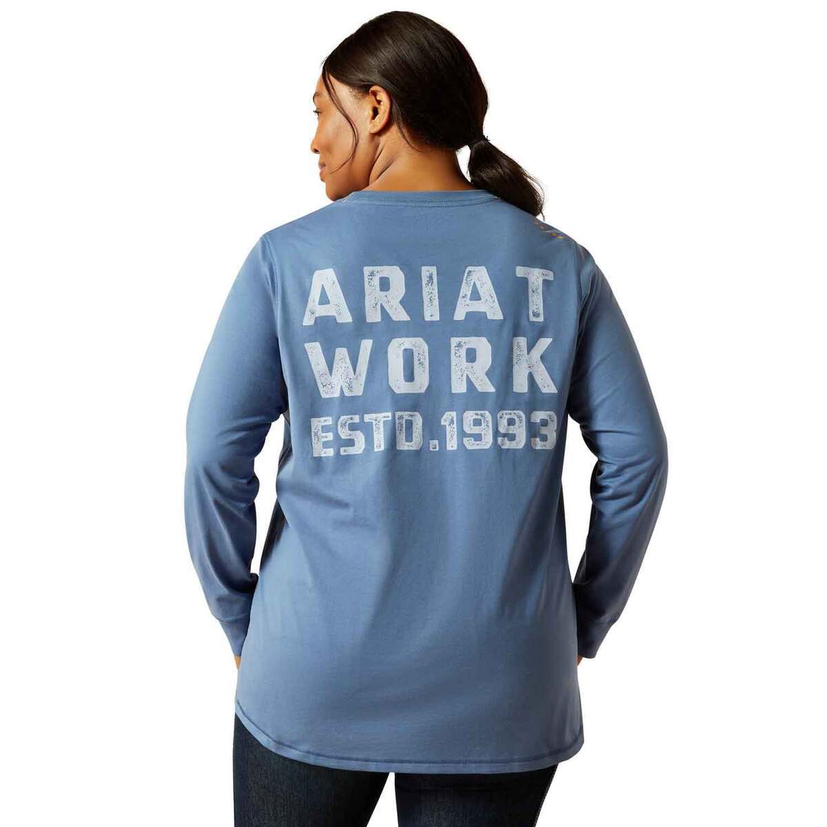 Ariat Women's Rebar Workman EST 1993 Long Sleeve Work Shirt 3 Ariat Women's Rebar Workman EST 1993 Long Sleeve Work Shirt