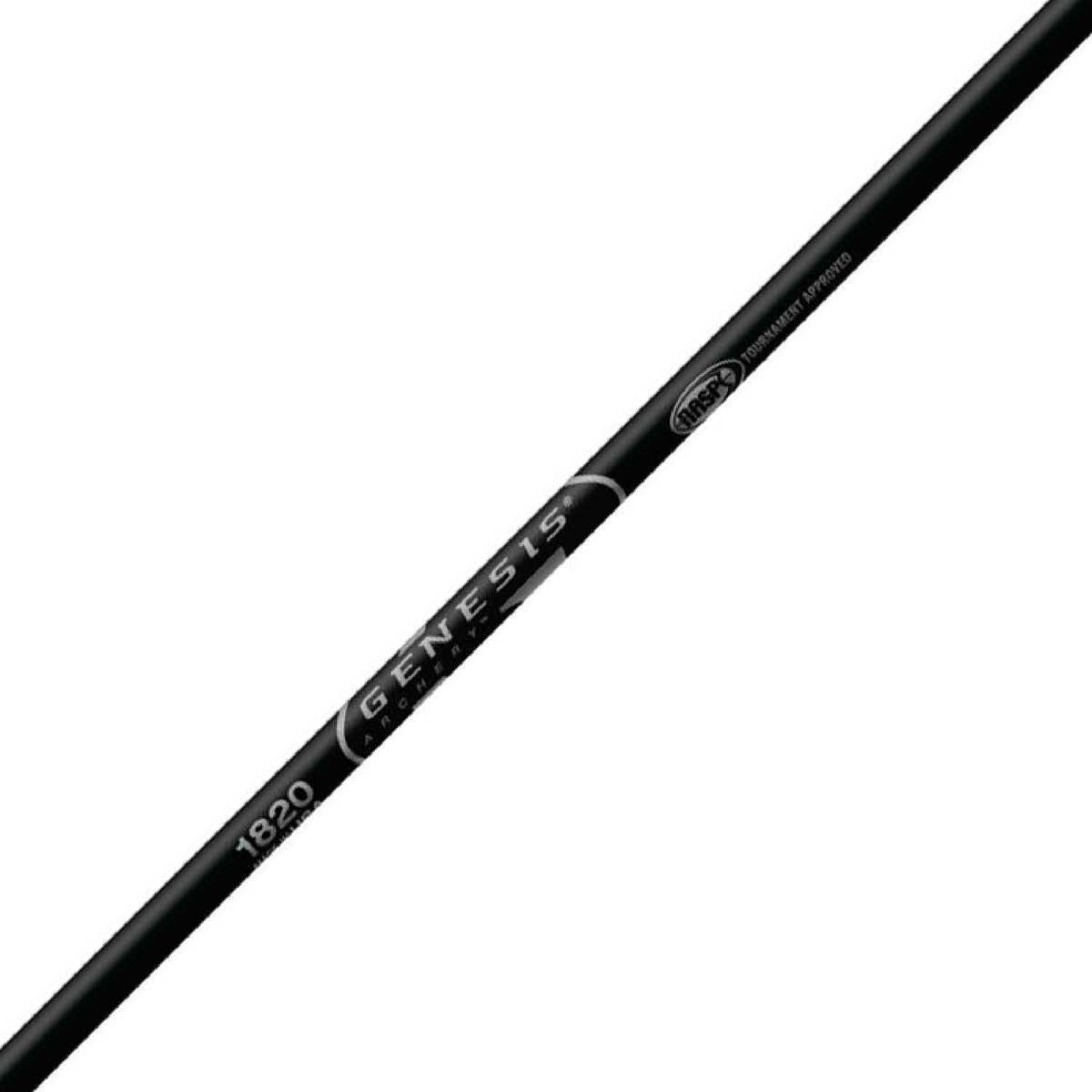Easton Genesis Black 1820 spine Aluminum Shafts - 12 Pack