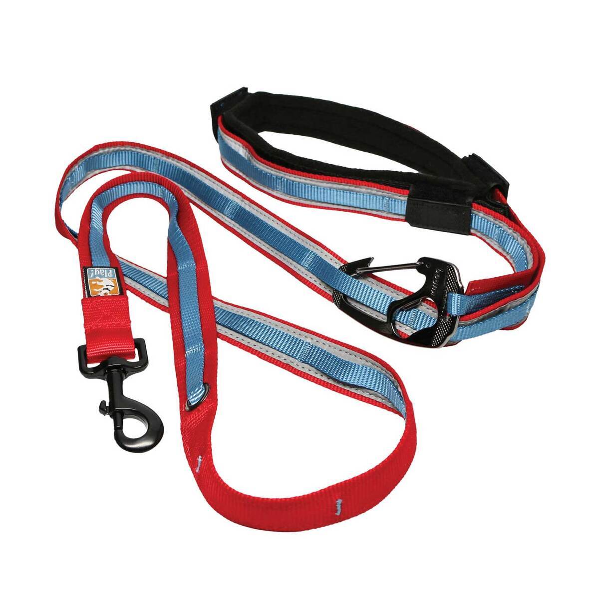 Kurgo Quantum Dog Leash - Red/Blue