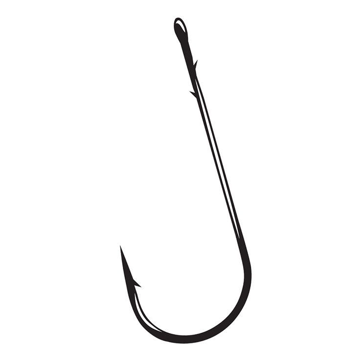 Gamakatsu Worm Hook Round Bend