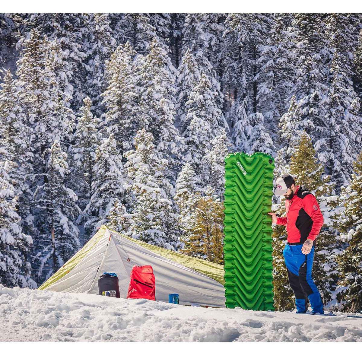 Klymit Static V long Sleeping Pad - Green Long 4 Klymit Static V long Sleeping Pad - Green Long