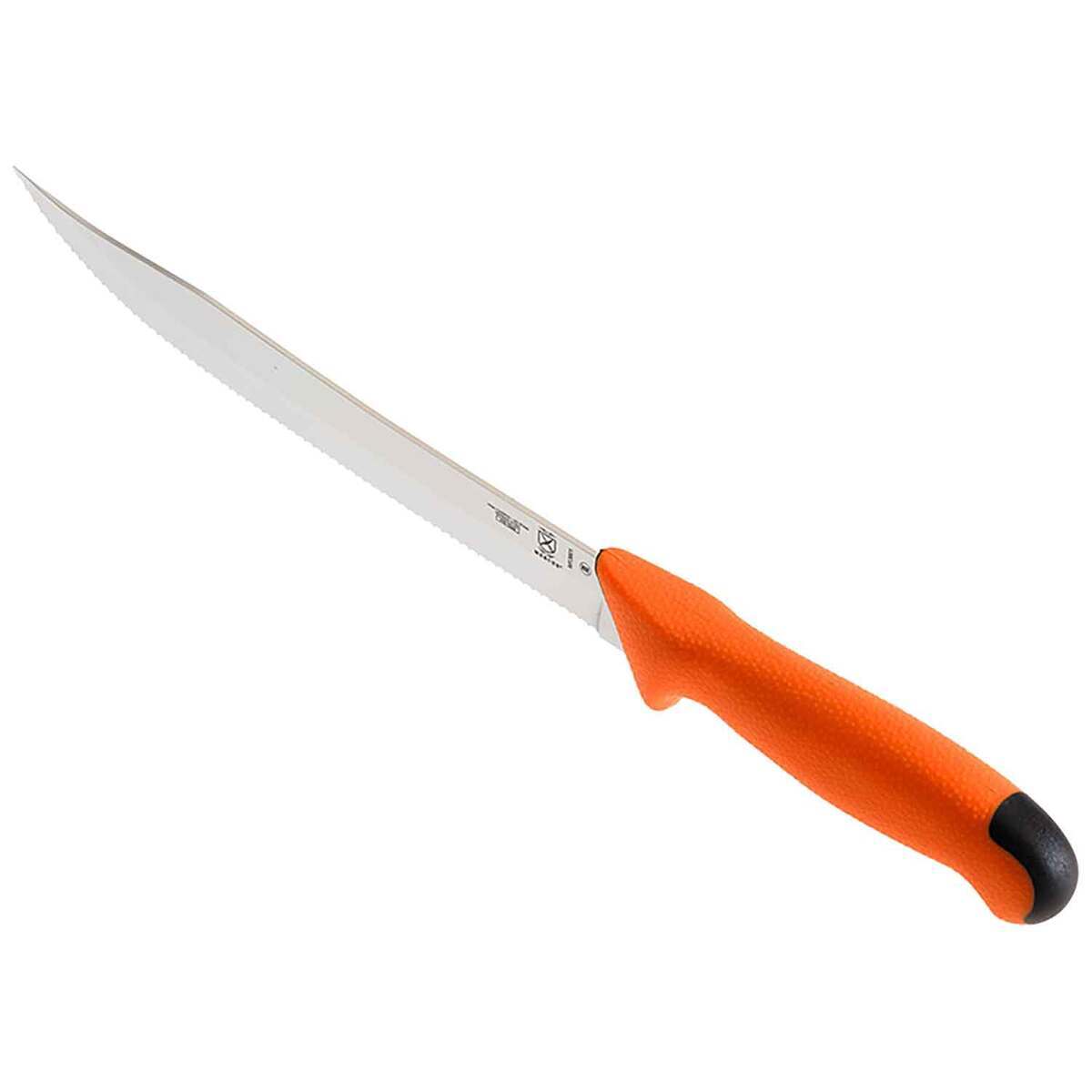 Mercer Sport Utility Slicer 9 inch Fixed Blade Knife - Orange